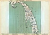 Plate 008 - Provincetown, Truro, Wellfleet, Massachusetts State Atlas 1909